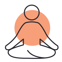 Yoga icon